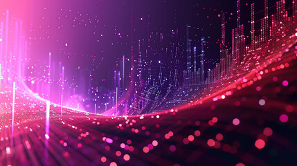 Abstract communication and future technology data flow