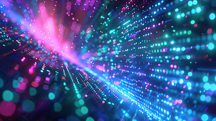 Abstract communication and future technology data flow