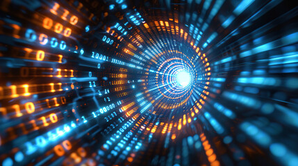 Abstract communication and future technology data flow