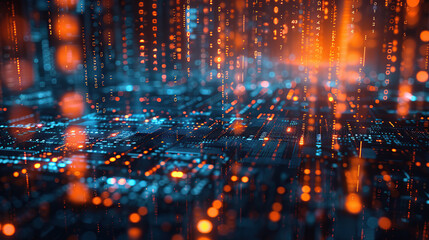Abstract communication and future technology data flow