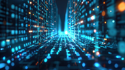 Abstract communication and future technology data flow