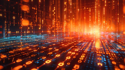 Abstract communication and future technology data flow