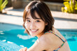 © yuzy - 夏のプール女子/Summer pool girls