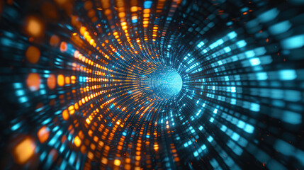 Abstract communication and future technology data flow