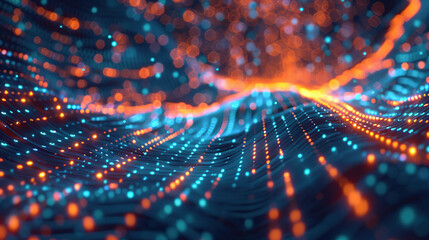 Abstract communication and future technology data flow