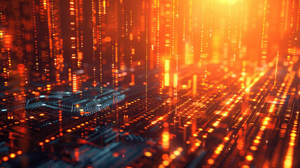 Abstract communication and future technology data flow