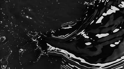 abstract black liquid background