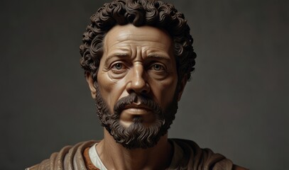 Wall Mural - marcus aurelius, photorealistic