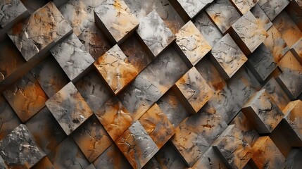 Wall Mural - Speed dynamic background with rectangular shapes in motion forming texture, sport background