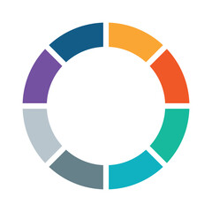 Sticker - Pie Charts Diagrams