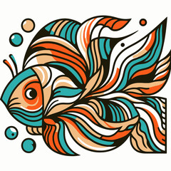 illustration of a fish