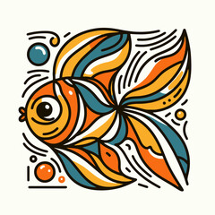 illustration of a fish