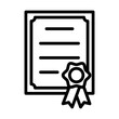 © Mas - Certificate icon template