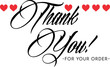 © Rosen Graphic - Thank You for Your Order. Elegant Thank You for Your Order Design with Stylish Graphics. Sophisticated Thank You for Your Purchase Image with Modern Elements. Chic Thank You for Your Order Graphic