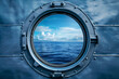 © Di Studio - porthole of the ship with sea view