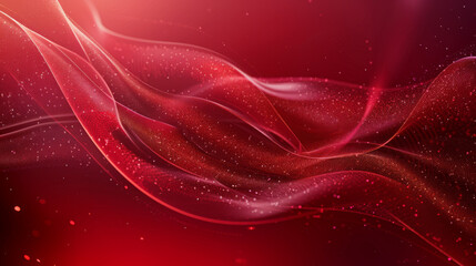 Wall Mural - red silk background