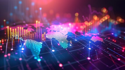 Aufkleber - Global Network Connectivity
