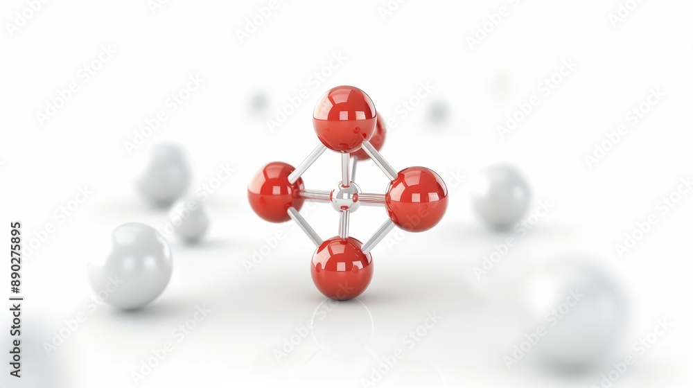 Diagram of an atomic nucleus highlighting the proton count defining the ...