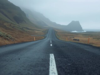 Poster - Mountain Road