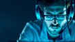 © ZeNDaY - Gamer in Blue Light