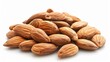 © Vlad - Almonds. A Group of Natural Almond Nuts Closeup on White Background