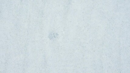 Wall Mural - abstract white sand beach from above with falling drops on transparent water surface with circles an
