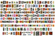 © djjeep_design - Ransom cut out color letters. Numbers, punctuation marks. Ransom note collage vector alphabet trendy paper style blackmail ransom kidnapper criminal anonymous or detective scrap font. Compose your own