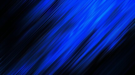 Wall Mural - abstract diagonal lines background with blue and black gradient