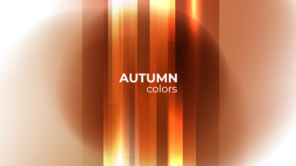 Wall Mural - autumn theme abstract blurred background with bright dynamic gradients for fall season creative grap
