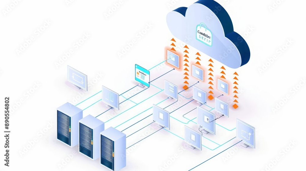 CloudStrike Network Security Firewall Protection A network diagram ...