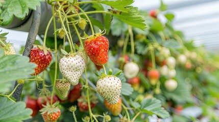 Wall Mural - Strawberry Patch Sunlight