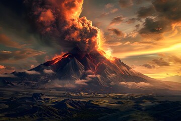 Big volcano