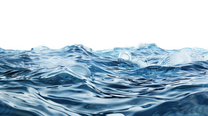 Wall Mural - Sea wave transparent background