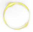 © Mr. PNG - Yellow golden Neon glowing fantasy circular glow. Round shaped radial motion swirl. Transparent background PNG.