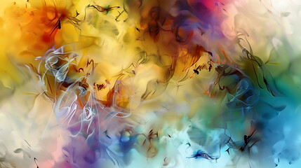 Wall Mural - Kaleidoscopic Dream Vortex