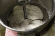 © ADDICTIVE STOCK - Dough being mixed in large industrial mixer