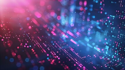 Abstract technology big data background concept