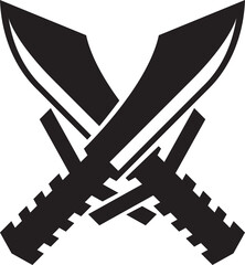 Sticker - Crossed Swords Symbol