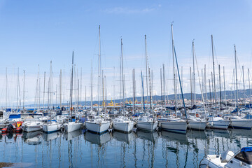 Yacht port in Trieste