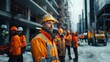 © eric.rodriguez - group of construction workers at finnish construction site