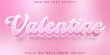 © HUMA - Pink Valentine Vector Fully Editable Smart Object Text Effect