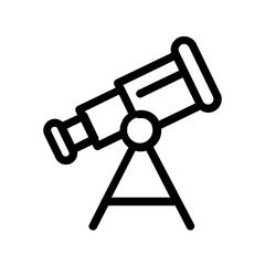 Canvas Print - telescope icon design 