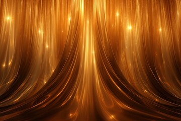 Canvas Print - Curtain lighting pattern illuminated.