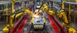 © Fox - In a cuttingedge automotive plant, robotic arms play a vital role in constructing vehicles, demonstrating advanced automation and industrial technology in the manufacturing process