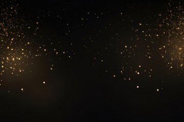 Canvas Print - Golden dust light backgrounds astronomy fireworks.