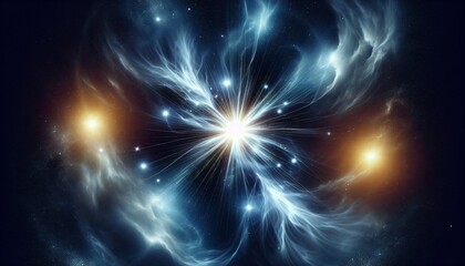 Wall Mural - pulsar in space