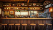 © john - Japanese restaurant. Counter section of a typical small traditional Japanese style restaurant