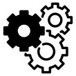 © Nur syifa fauziah - Setting gear icon. Gear wheel icon set. Cogwheel group. Cogwheel. Gears design collection on white background. Gear wheel icons.