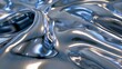 © Mhee Offset - A close-up of a chrome texture featuring smooth, reflective surfaces with subtle variations in light and shadow, creating a sleek and modern metallic look