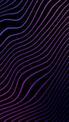 Wall Mural - wavy lines moving gradient background vertical pink blue colors fit for social media post elements v